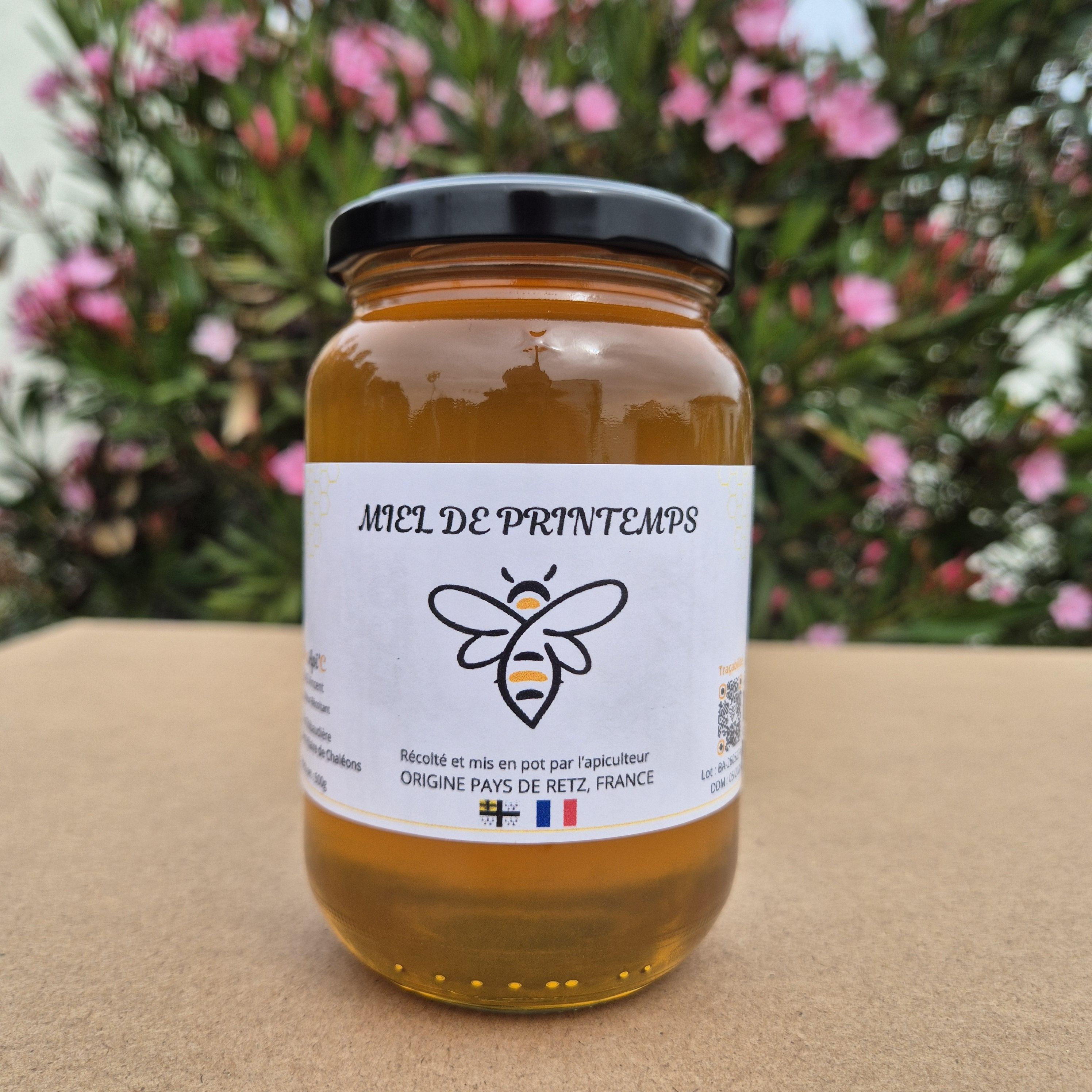 Miel de printemps aubépines/acacia - 500g
