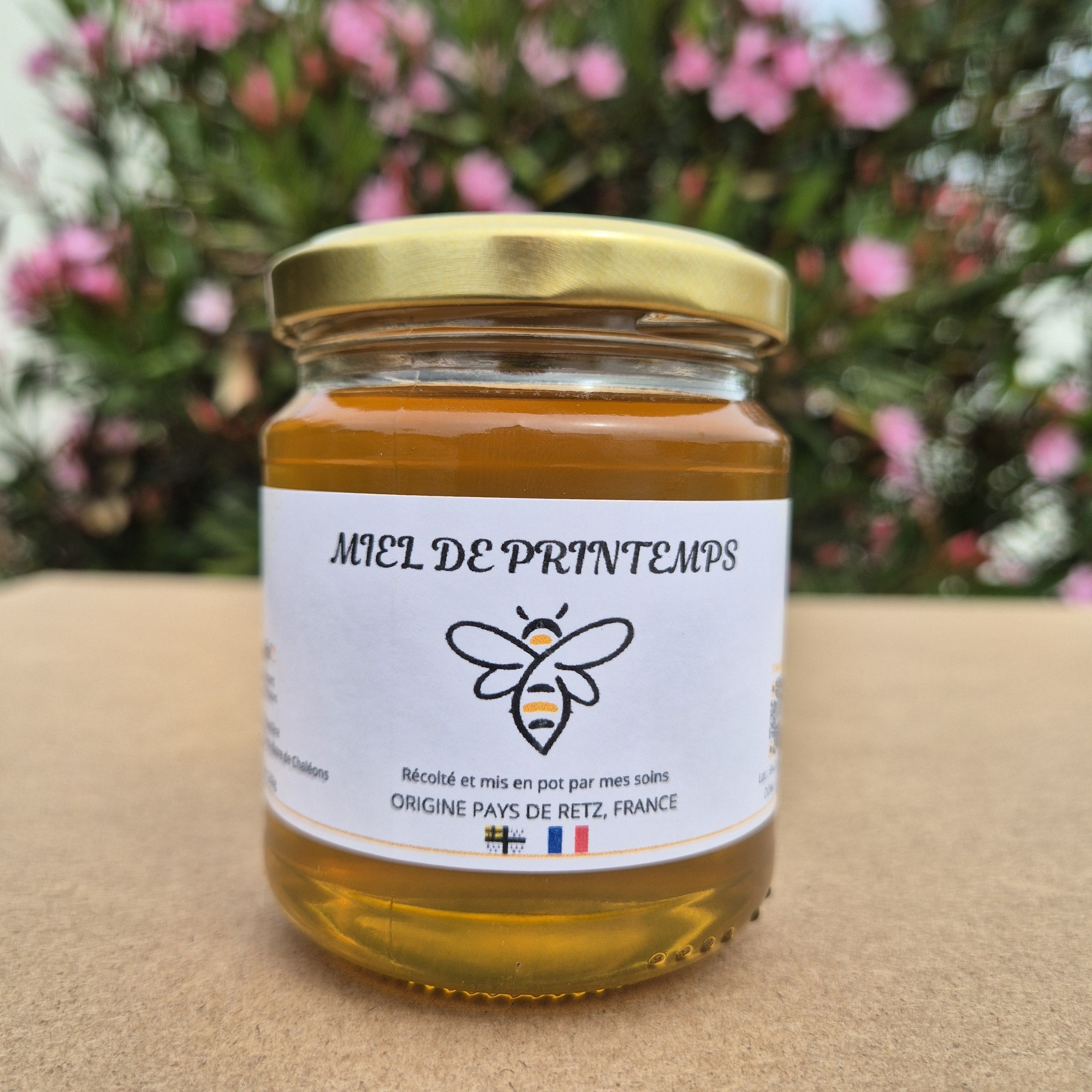 Miel de printemps aubépines/acacia - 250g